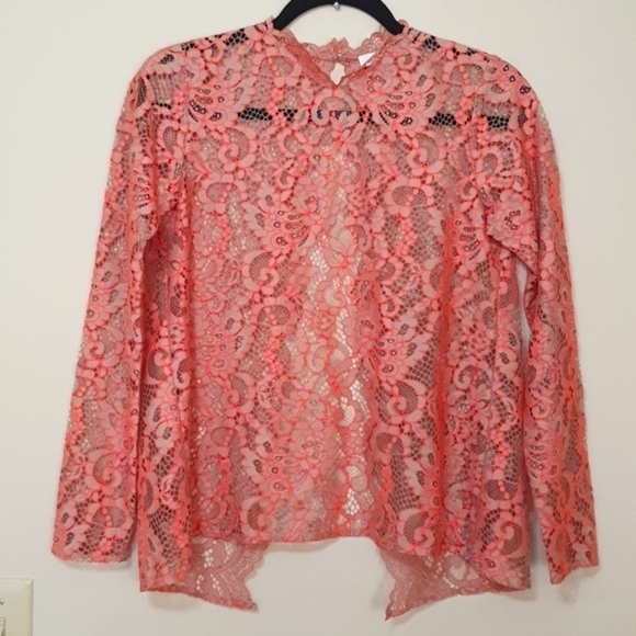 ALEXIS Sheer Floral Lace Top - Picture 1 of 7
